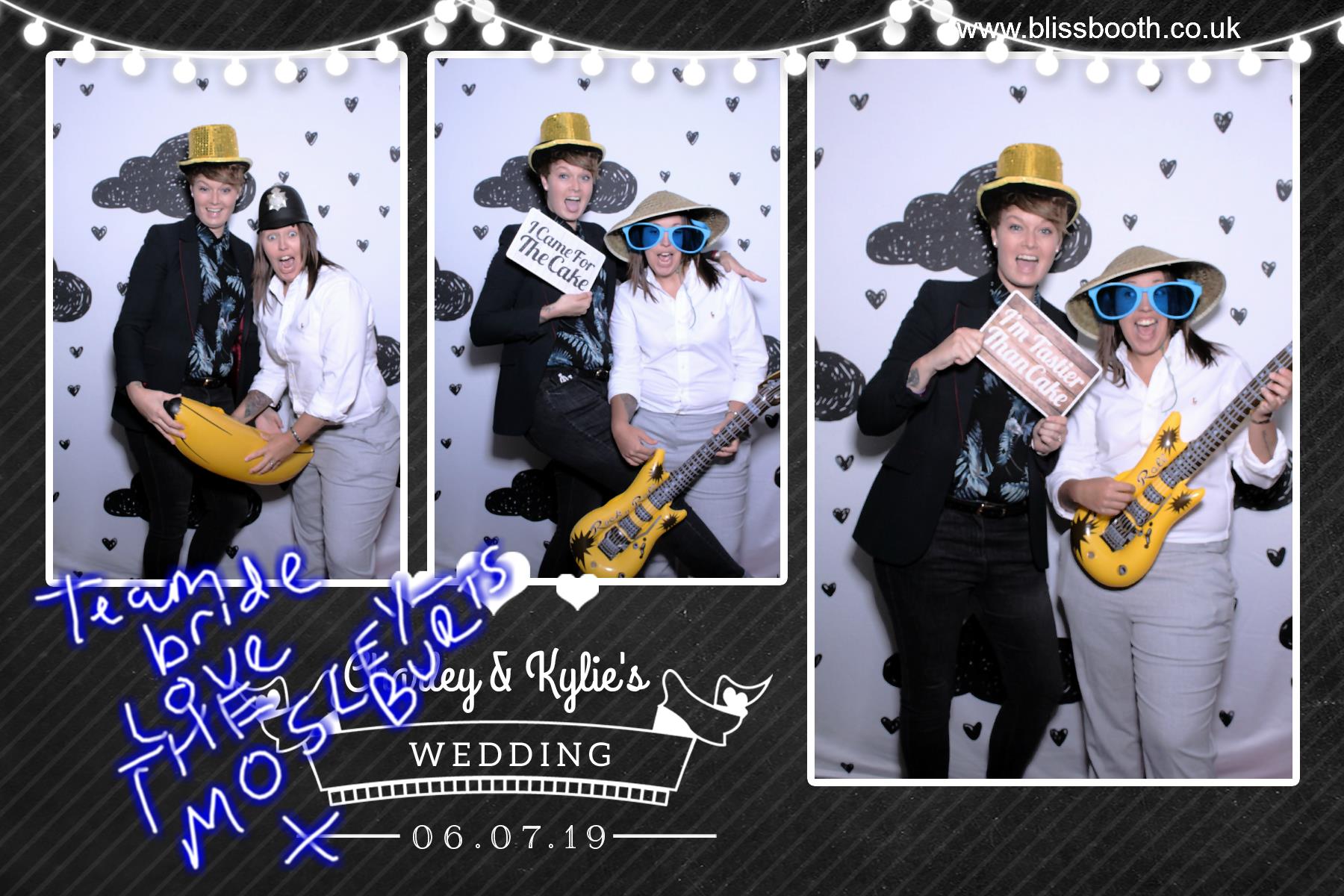 Charlotte and Kylie | View more photos from the event at gallery.blissbooth.co.uk/u/BlissBooth/Charlotte-and-Kylie